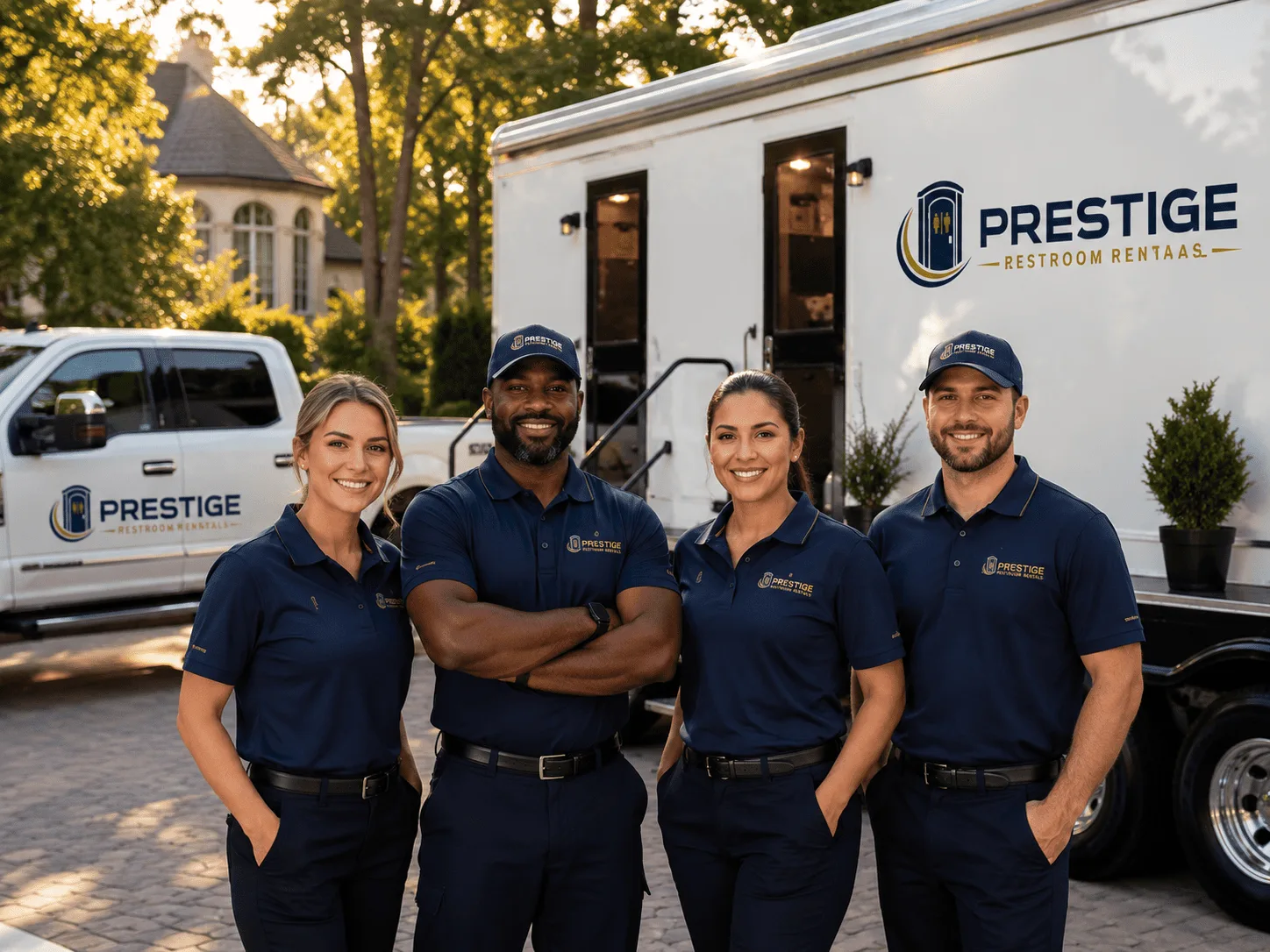 Trusted Luxury Portable Restrooms company in Modesto, CA